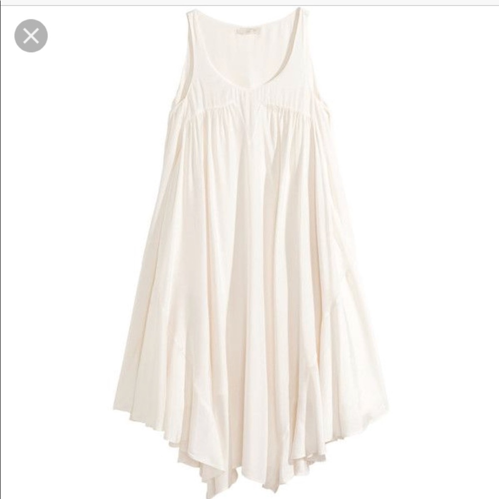 NWT! H&M White Sleeveless Dress - Size 2
